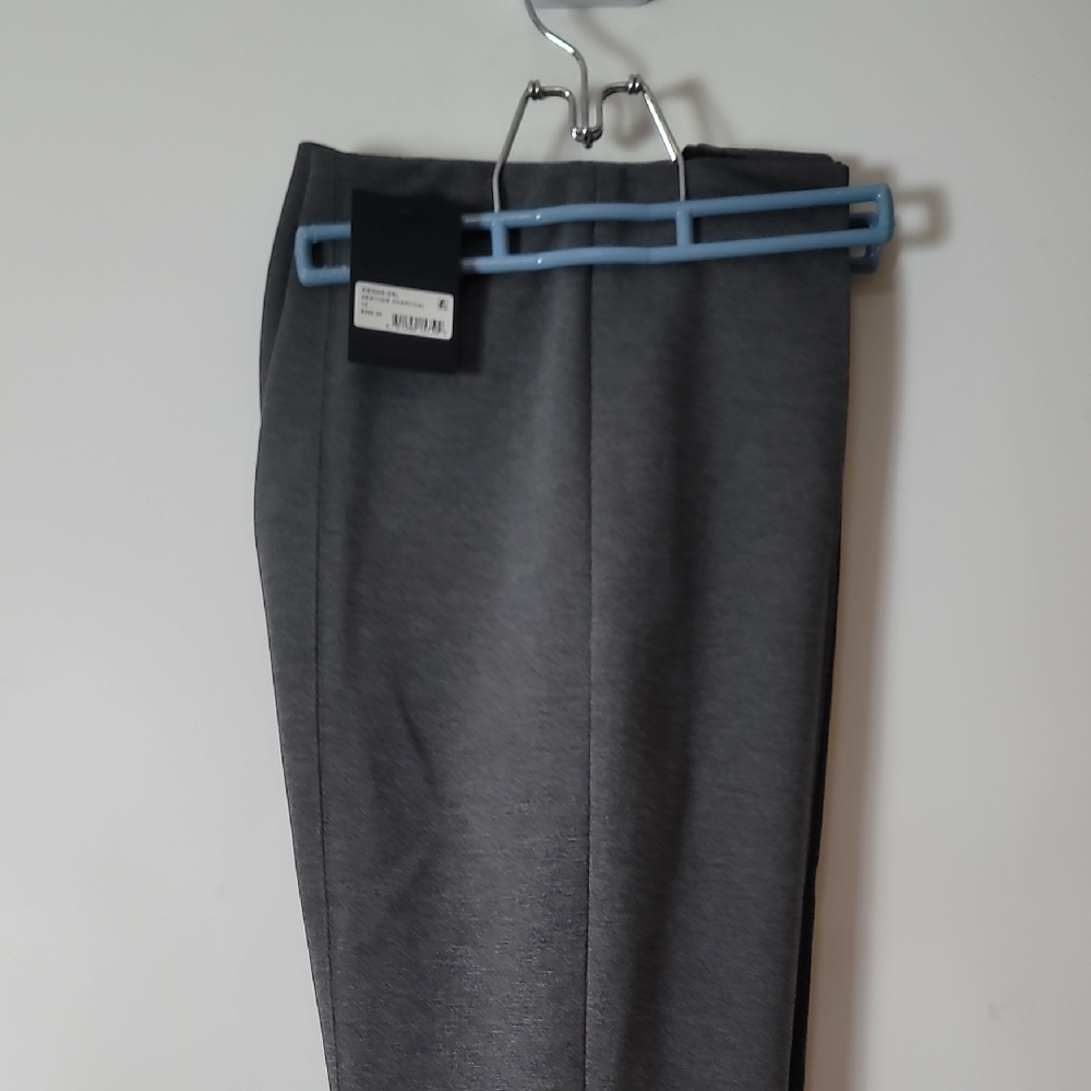 ATM Heather Charcoal Gray Ponte Pants Stretch Sz 10 - Picture 8 of 16